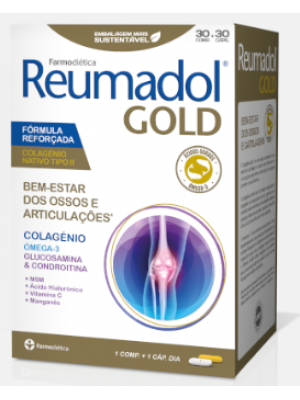 Reumadol Gold - 30 Cápsulas +30 Comprimidos - Farmodietica